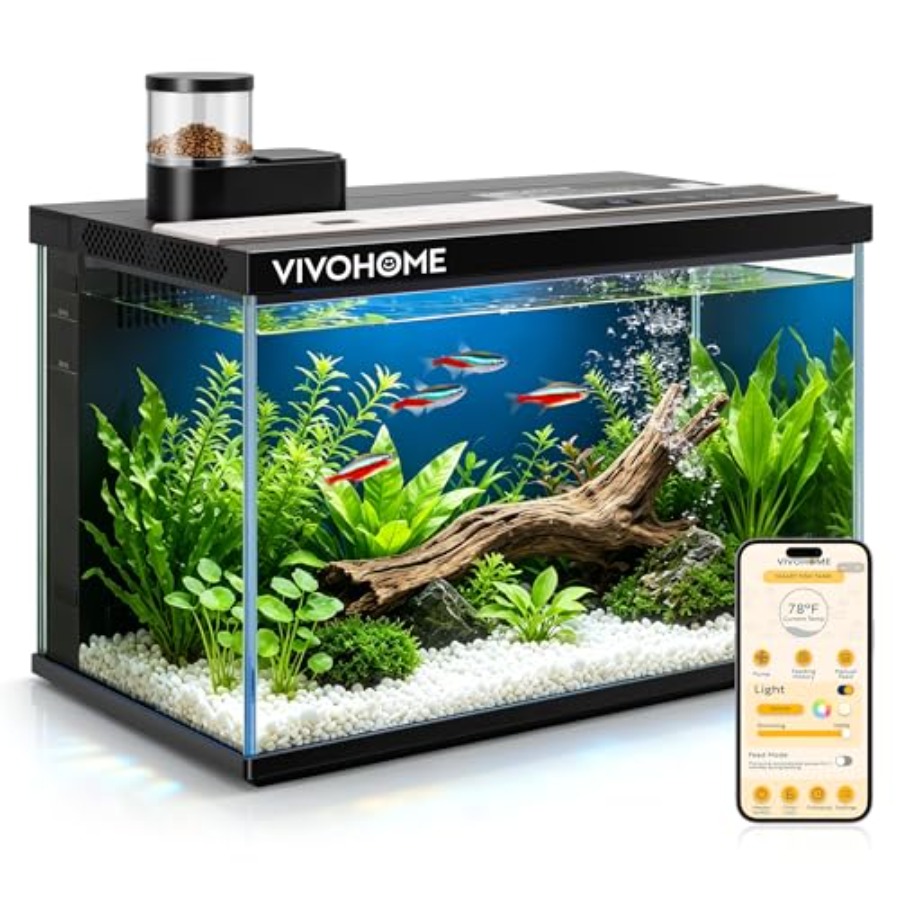 Aquarium Fish App - 5 Gallon Smart Fish Tank with