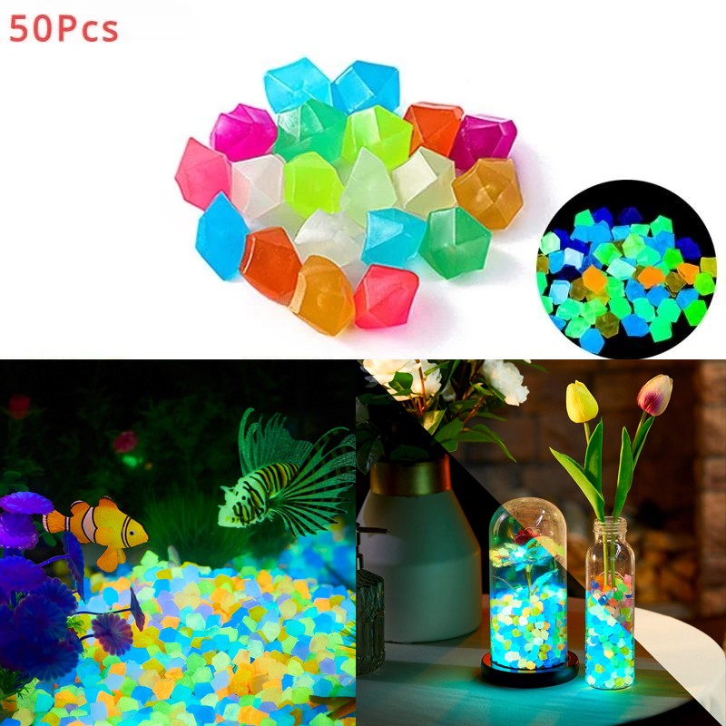 Aquarium Fish That Glow In The Dark - 50Pcs Glow in The Dark Garden
