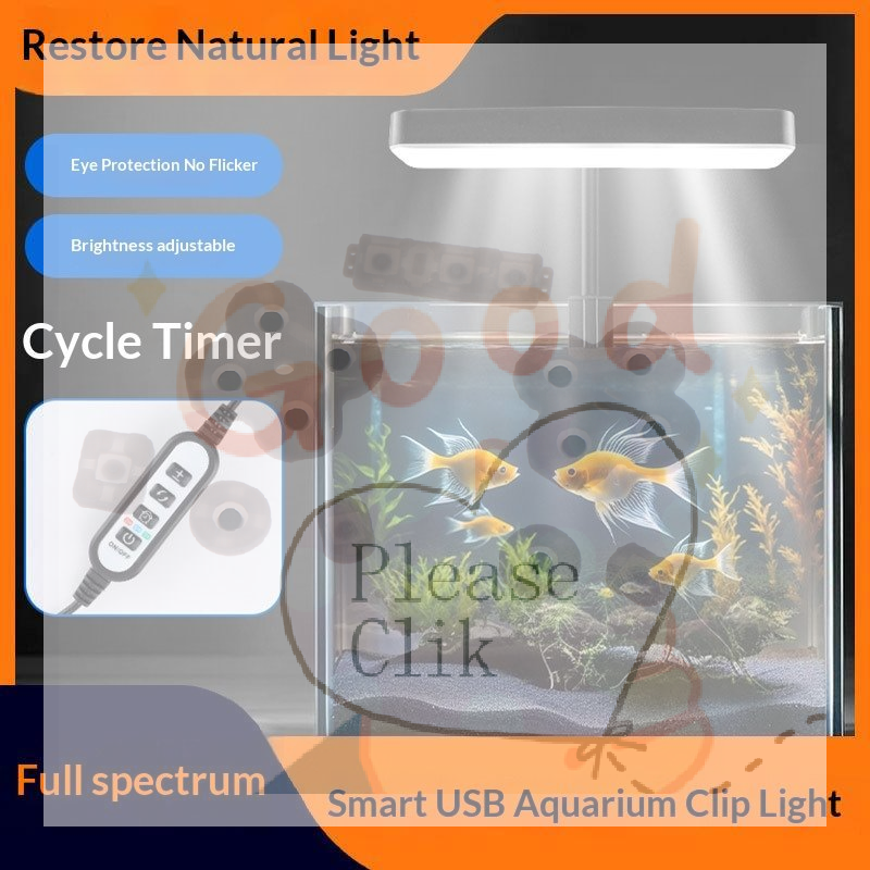 Aquarium Led Light - 【HG】Led Waterproof Aquarium Light 360 Adjustable