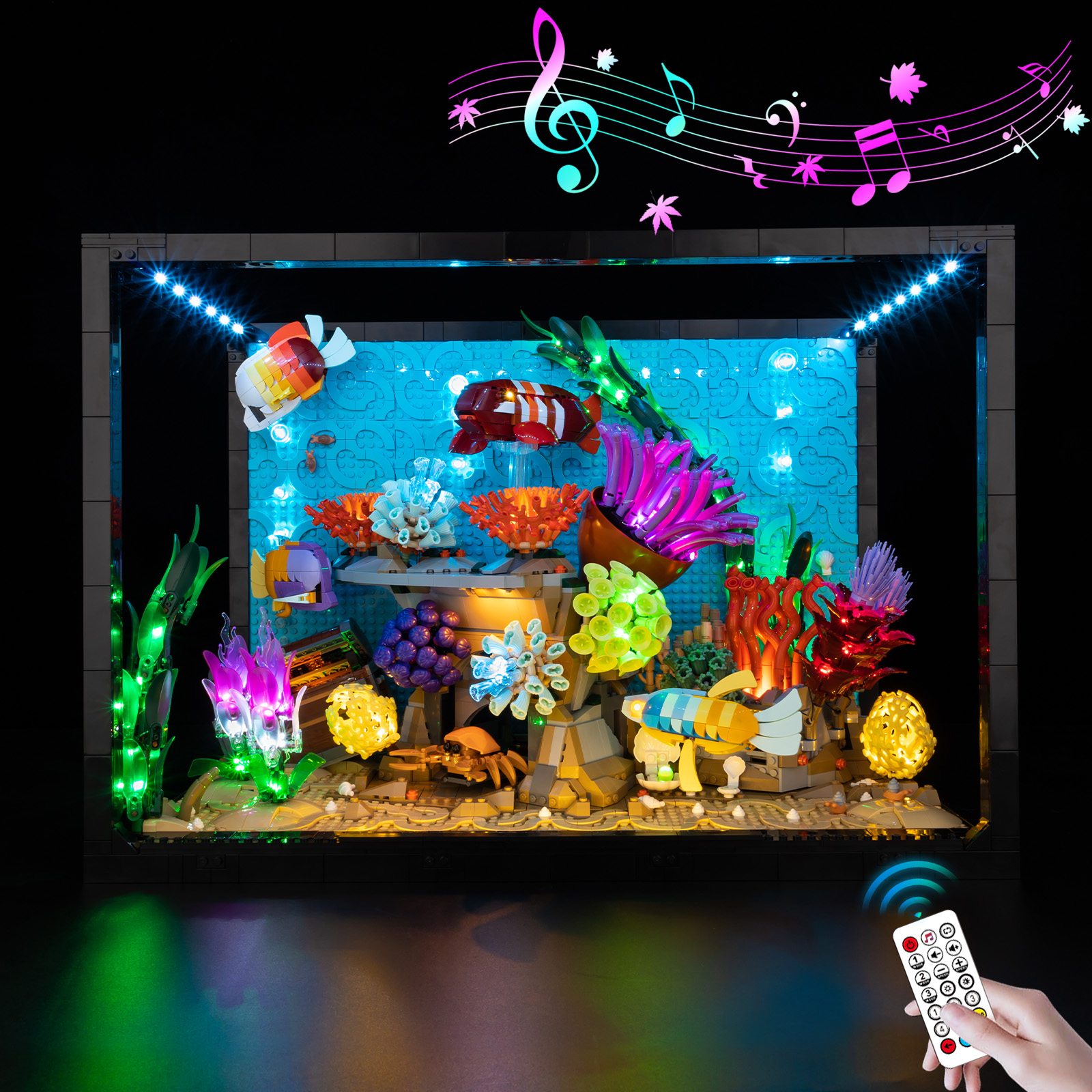 Aquarium Led Light - Kyglaring LED Light Kit suitable for