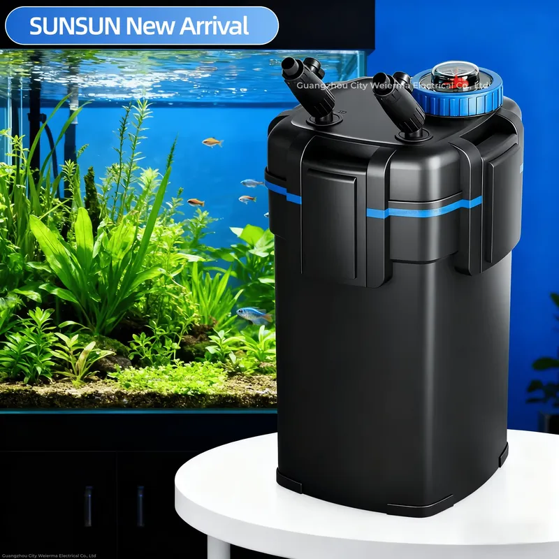 Fish Tank Filter Aquarium - YWY-500/600/700 External Canister Filter for Super