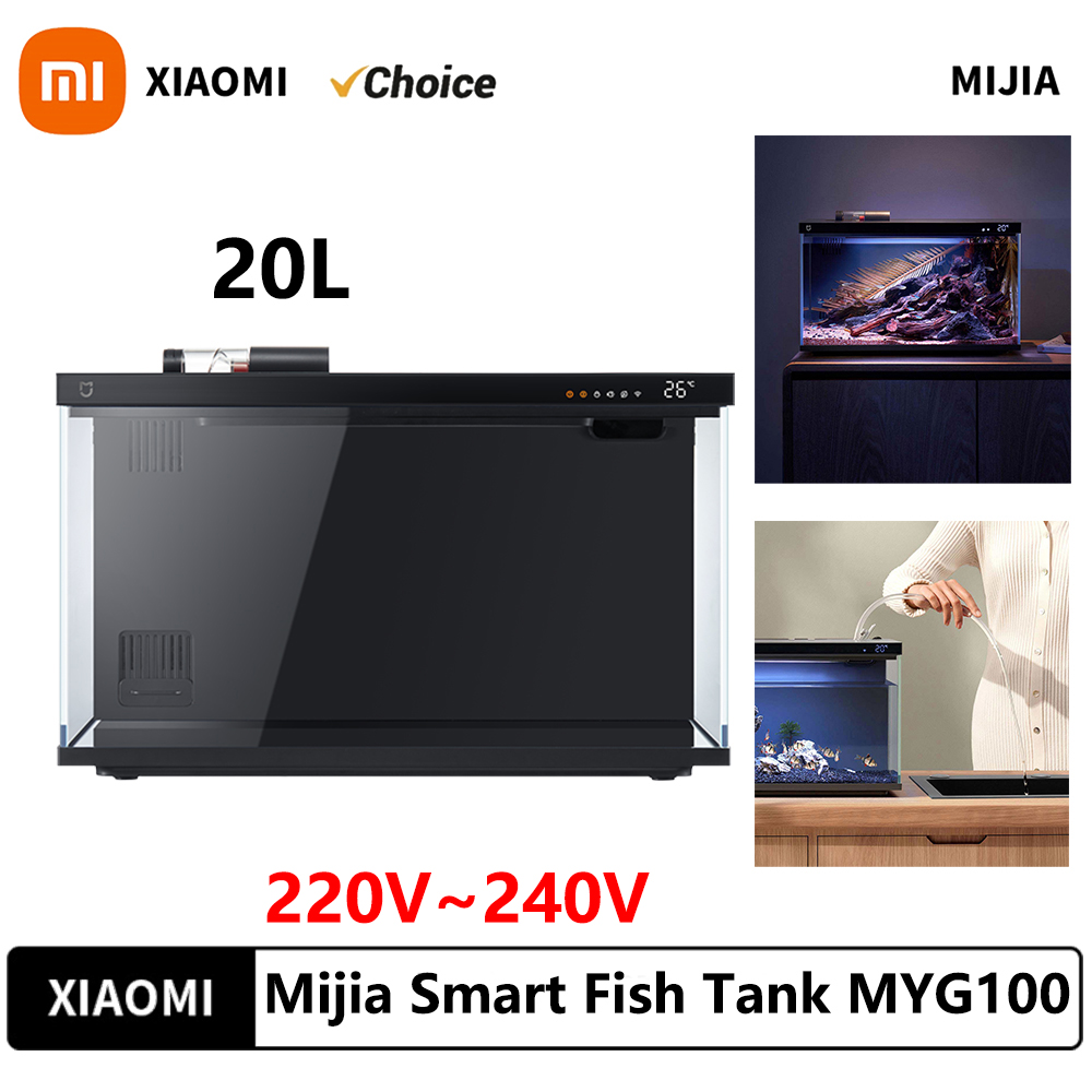 Xiaomi Mijia Smart Fish Tank W - Aquarium Fish App ulasan dan harga