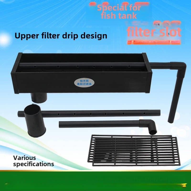 Inbuilt Fish Tank Filter Box E - Fish Tank Filter Aquarium ulasan dan harga