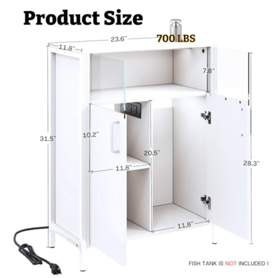 Fish tank stand for 10-20 gall - Aquarium Led Light ulasan dan harga