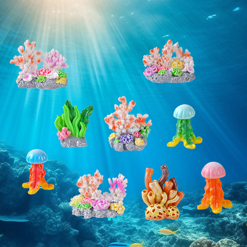 Mini Resin Fish Tank Accessori - Aquarium Fish For Sale Online ulasan dan harga