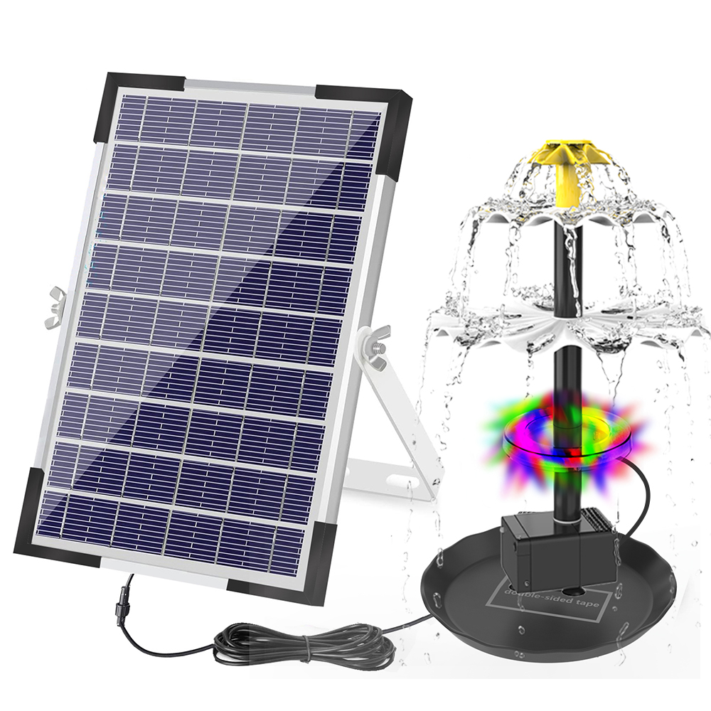 Solar Fountain Pump for Bird B - Aquarium Led Light ulasan dan harga