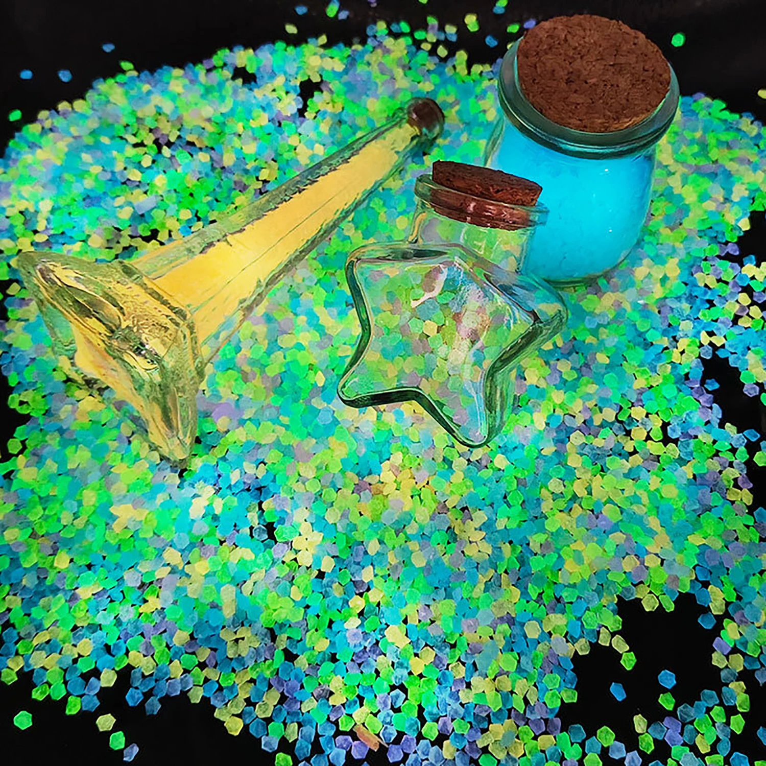 50g/Bag Decor Luminous Sand 3- - Aquarium Fish That Glow In The Dark ulasan dan harga