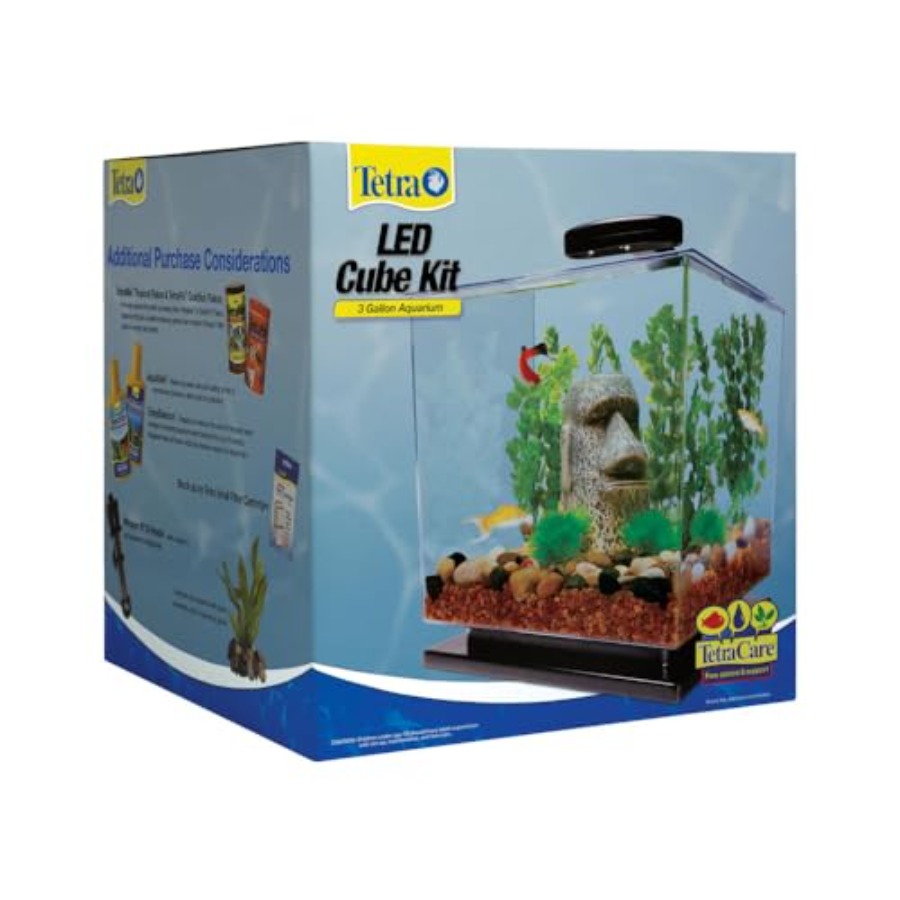 3 Gallon Fish Tank Aquarium St - Aquarium Led Light ulasan dan harga