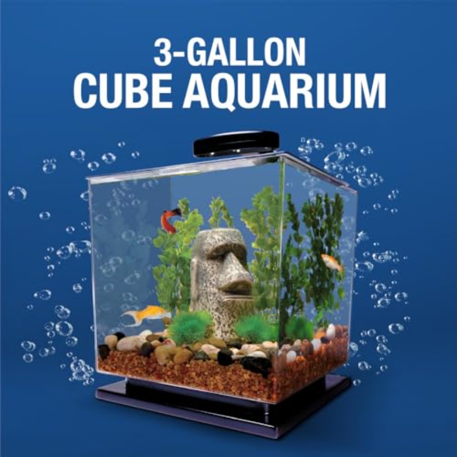 3 Gallon Fish Tank Aquarium St - Aquarium Led Light ulasan dan harga