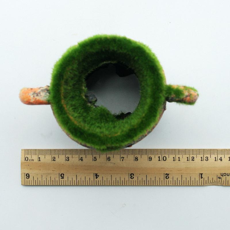 1pc Resin Vase with Moss Aquar - Aquarium Fish For Sale Online ulasan dan harga