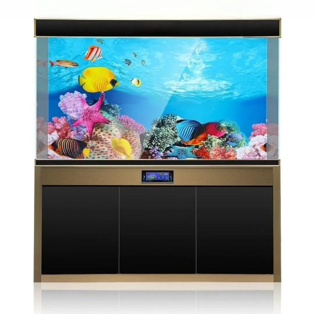 Background Aquarium 3D Sticker - Aquarium Fish For Sale Online ulasan dan harga