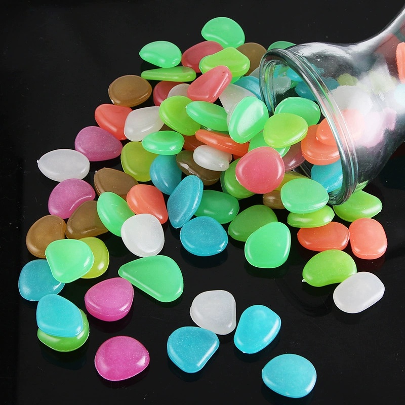 100/200Pcs Luminous Sand Glow  - Aquarium Fish That Glow In The Dark ulasan dan harga