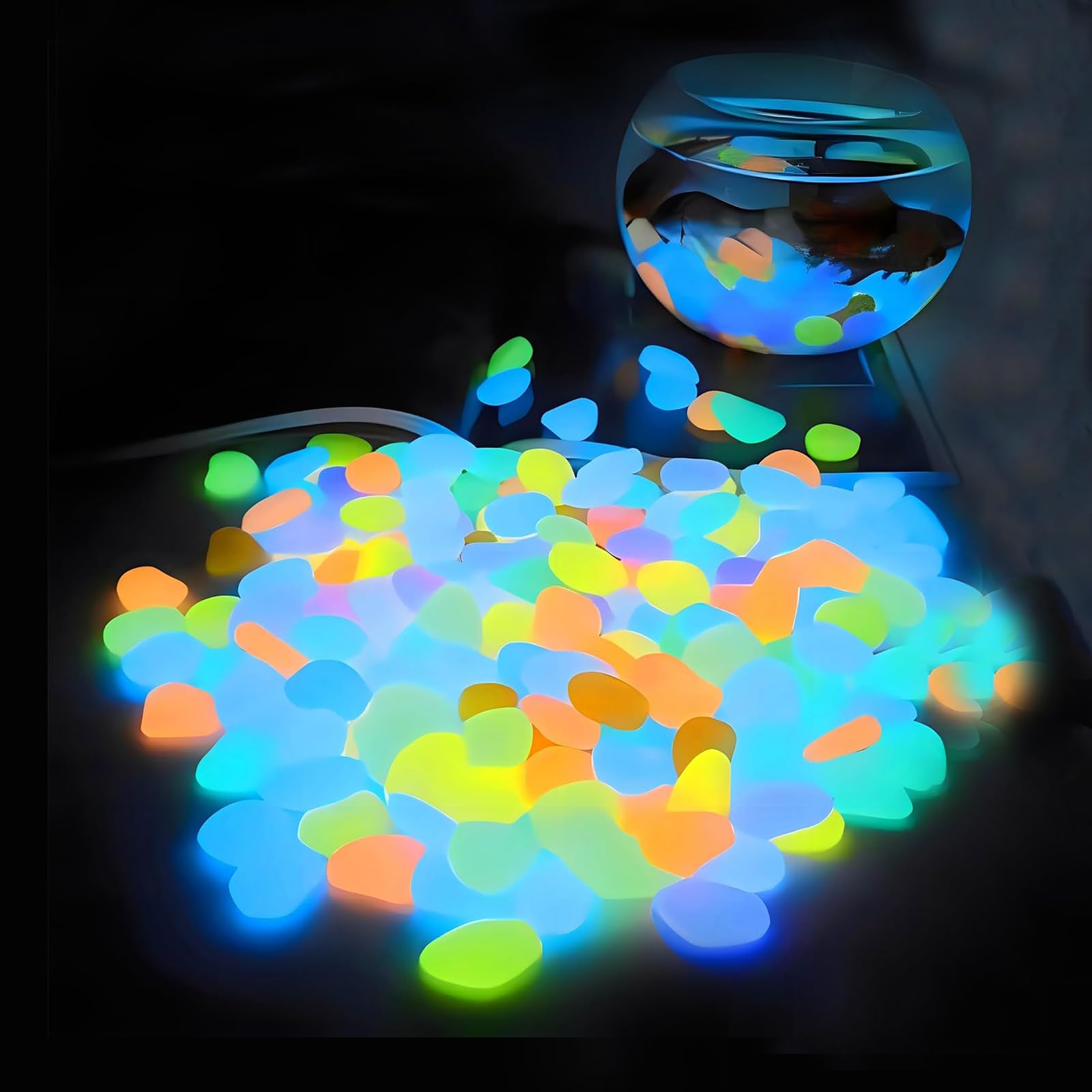 Aquarium Decor Glow In The Dar - Aquarium Fish That Glow In The Dark ulasan dan harga