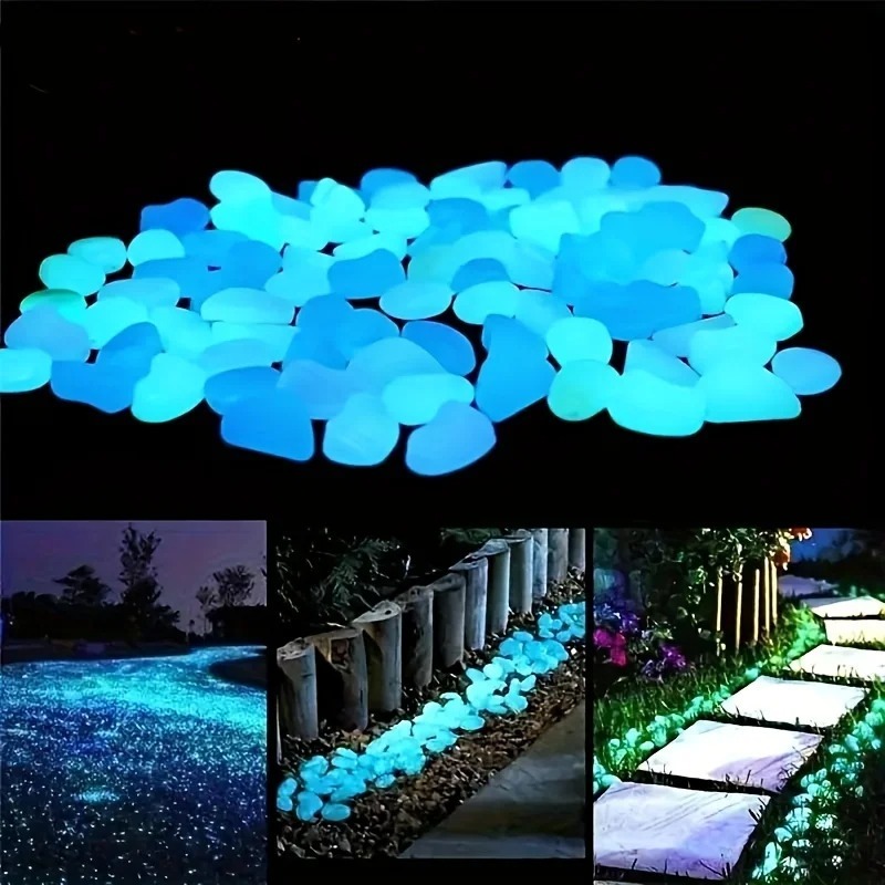 Glow in the Dark Pebbles Stone - Aquarium Fish That Glow In The Dark ulasan dan harga