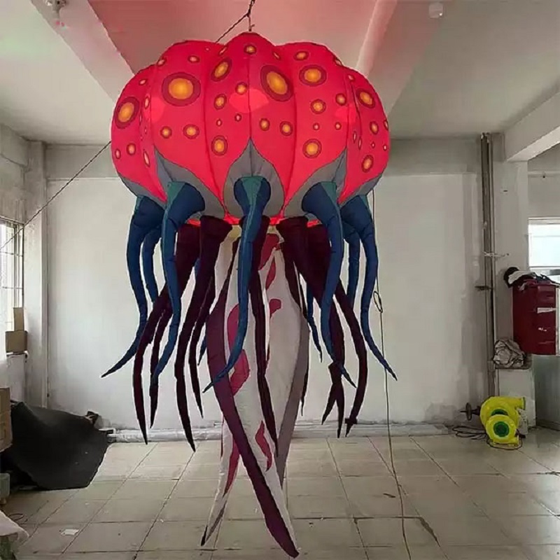 Ceiling LED Inflatable jellyfi - Aquarium Led Light ulasan dan harga