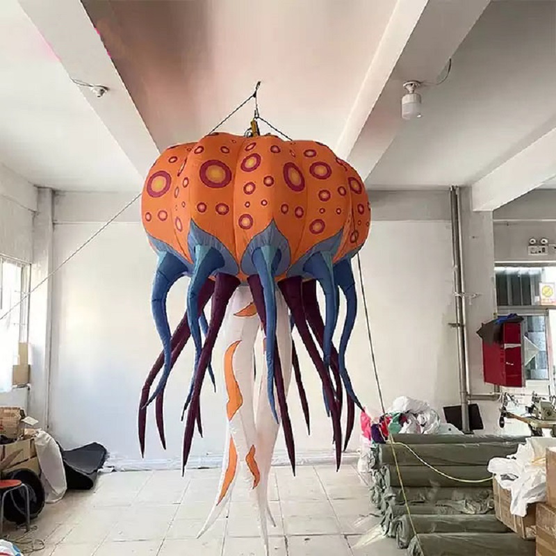 Ceiling LED Inflatable jellyfi - Aquarium Led Light ulasan dan harga
