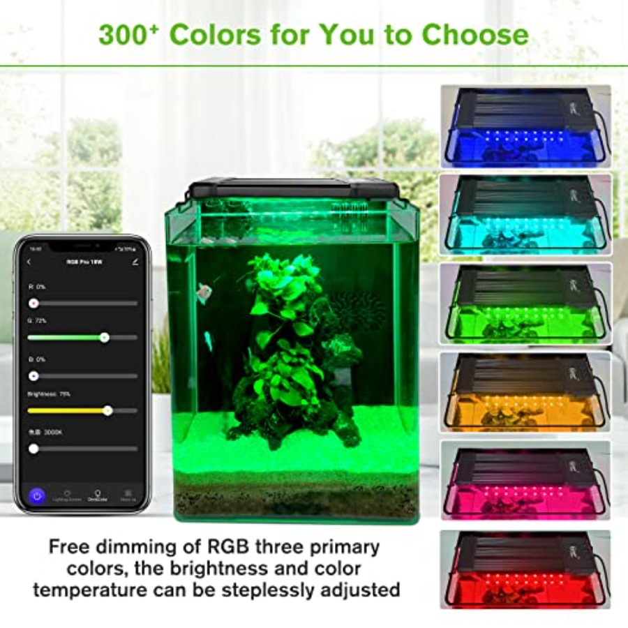 50W Smart Aquarium Light, Blue - Aquarium Fish App ulasan dan harga