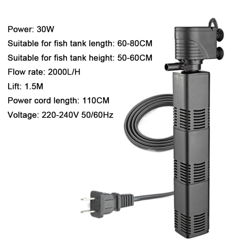 Plastic 3 in 1 Fish Tank Filte - Aquarium Fish Images ulasan dan harga