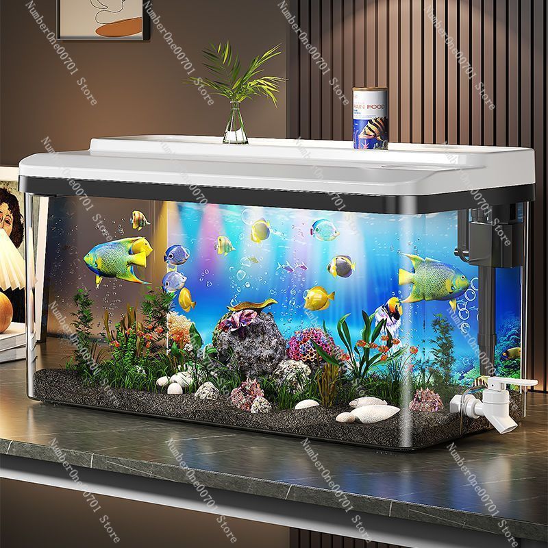 Fish Tank Filter Oxygen Self-C - Aquarium Fish No Need Oxygen ulasan dan harga