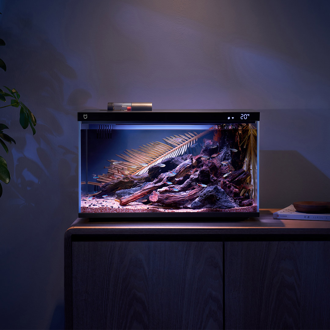 Xiaomi Mijia Smart Fish Tank M - Aquarium Fish App ulasan dan harga