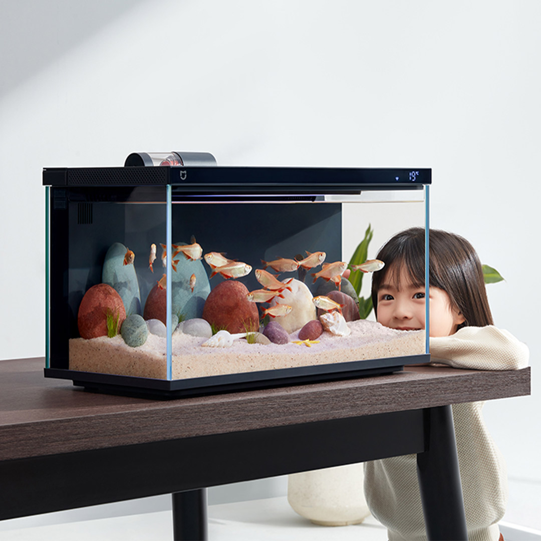 Xiaomi Mijia Smart Fish Tank M - Aquarium Fish App ulasan dan harga