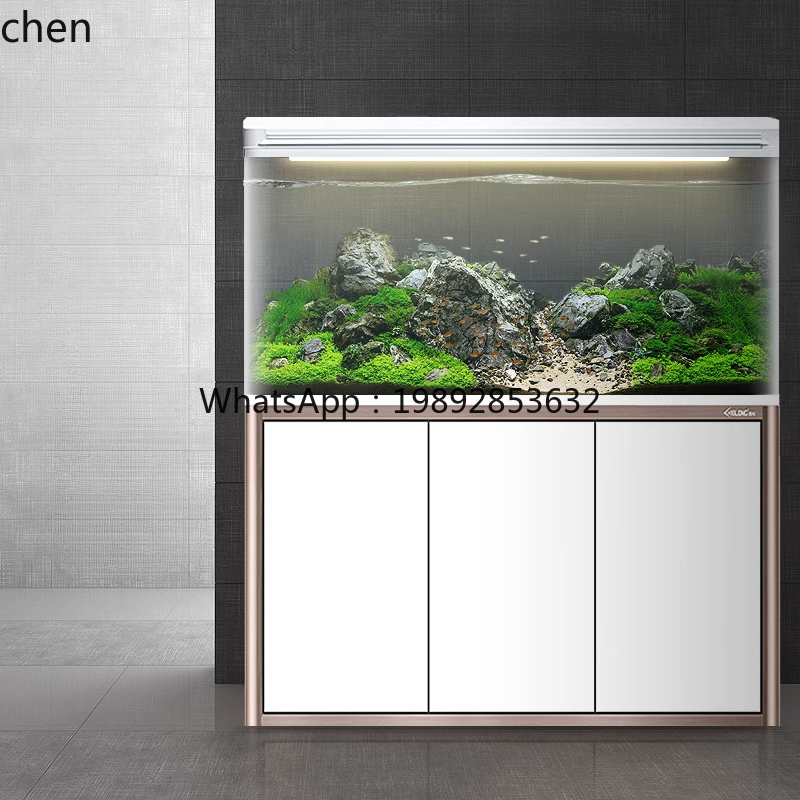 YGG  living room fish tank Xil - Aquarium Xilong ulasan dan harga