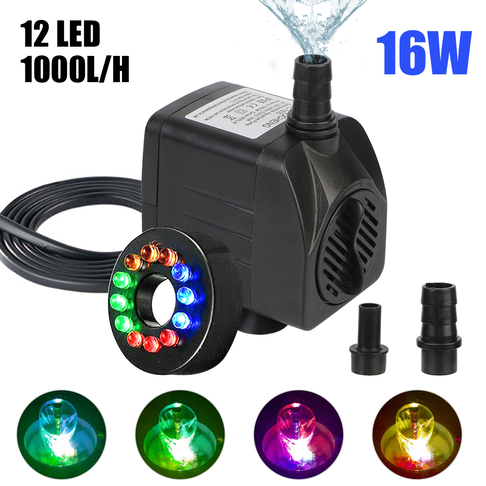 Submersible Fountain Ultra-qui - Aquarium Led Light ulasan dan harga