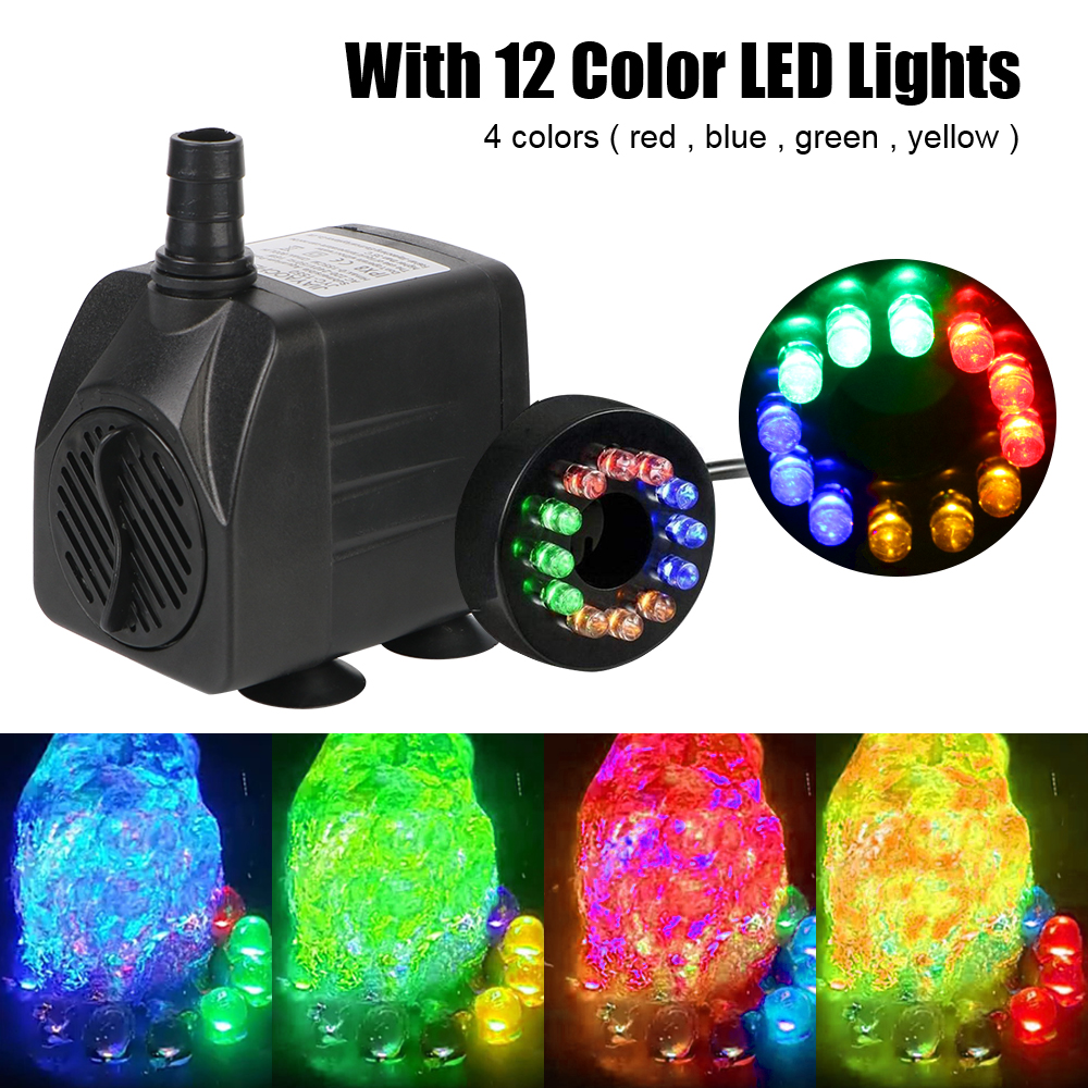 Submersible Fountain Ultra-qui - Aquarium Led Light ulasan dan harga